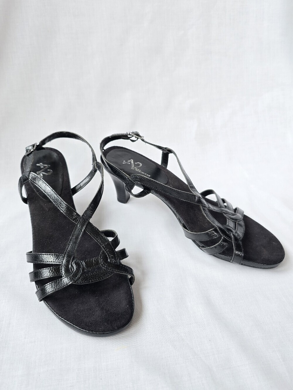 A2 by Aerosoles▪️Powermove Black Strappy Heel